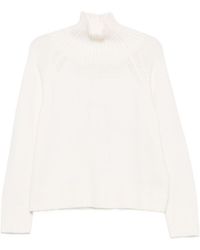 Michael Kors - Ecru Polyester Sweater - Lyst