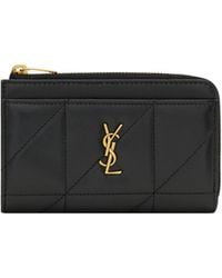 Saint Laurent - Jamie Zip Card Case - Lyst
