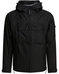 C.P. Company - Metropolis Transformable Jackets And Coats Black - Lyst