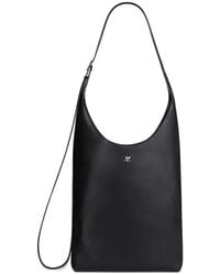 Courreges - Courregès Large Melt Leather Shoulder Bag - Lyst