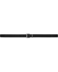 Saint Laurent - Monogram Appliqué Adjustable Belt - Lyst
