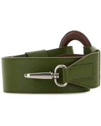 Prada - Pistachio Leather Shoulder Strap - Lyst