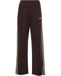 Autry - Wide-Leg Track Trousers With Contrast Side Stripes - Lyst