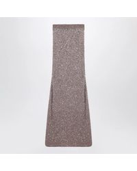 Balenciaga - Light/ Maxi Skirt With Sequins - Lyst