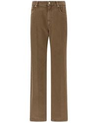 Brunello Cucinelli - Contemporary Loose Trousers - Lyst