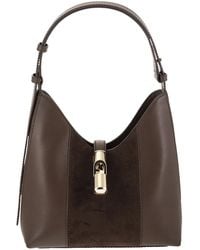 Furla - Goccia S Hobo – Leather Shoulder Bag - Lyst