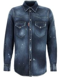 DSquared² - Fashion Western' Shirt - Lyst