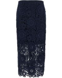 ROTATE BIRGER CHRISTENSEN - '3D Lace' Skirt - Lyst