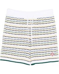 CASABLANCA - Patterned Shorts - Lyst