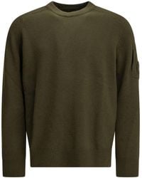C.P. Company - C.P.Company "Lens" Crew-Neck Sweater - Lyst