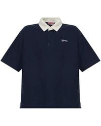 KENZO - Gots Varsity Relax Polo - Lyst