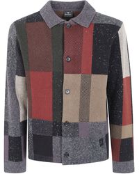 Paul Smith - Ps Paul Smith Cardigan Button Thru - Lyst