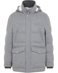 Brunello Cucinelli - Light Padded Jacket - Lyst