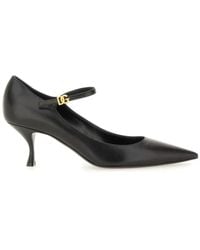 Dolce & Gabbana - Dolce & Gabbana Leather Heel - Lyst