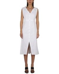 McQueen - Cotton Dress - Lyst