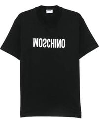 Moschino - Moschino T-Shirt With Printed Logo - Lyst