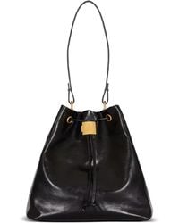 Balmain - Backpack Pulse Convertible Leather Calf Backpacks - Lyst