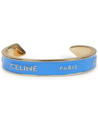 Celine - Bracciale Con Logo - Lyst