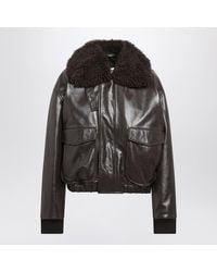 Lemaire - Ebony Pilot Jacket - Lyst