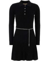 MICHAEL Michael Kors - Michael By Michael Kors Visc Polo Flare Mini Drs - Lyst
