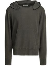 Our Legacy - Relic Cotton Linen Hoodie - Lyst