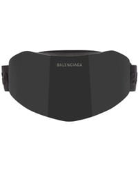 Balenciaga - Ski Mask Shield Sunglasses - Lyst