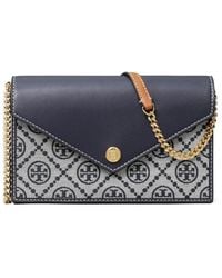 Tory Burch - T-Monogram Envelope Wallet On Chain - Lyst