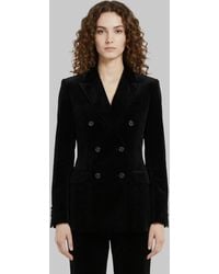 KHAITE - Rolo Velvet Jacket - Lyst