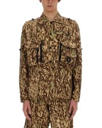 South2 West8 - Camouflage Print Jacket - Lyst