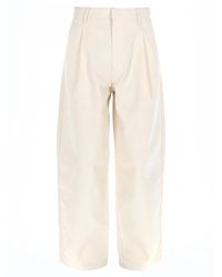 Drole de Monsieur - Cotton Trousers - Lyst