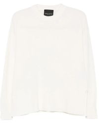 Roberto Collina - Wool And Cashmere Crewneck Sweater - Lyst