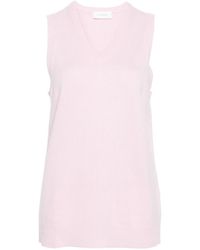 Max Mara - V-Necked Wool Vest - Lyst