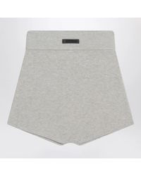 Fear Of God - Ribbed Greige Culottes - Lyst