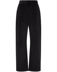 Studio Nicholson - Espresso Grange Relaxed Curved Leg Trousers - Lyst