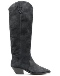 Isabel Marant - Suede Leather Boots - Lyst