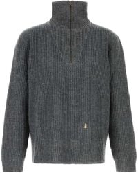Maison Margiela - Wool Blend Sweater - Lyst