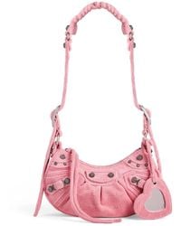 Balenciaga - Le Cagole Xs Leather Shoulder Bag - Lyst