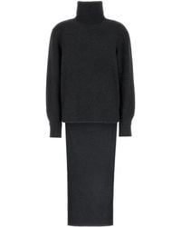 Givenchy - Long Back High Neck Sweater - Lyst