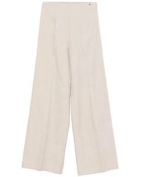 Herno - Viscose Linen Polyamide Pants - Lyst