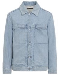 Jil Sander - Light Cotton Jacket - Lyst