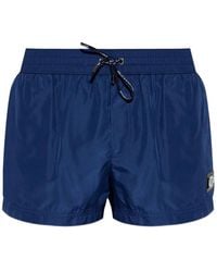 Dolce & Gabbana - Dolce & Gabbana Short Swim Boxer Shorts - Lyst