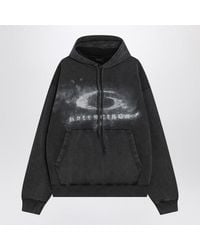 Balenciaga - Faded Crayon Loop Oversize Hoodie - Lyst