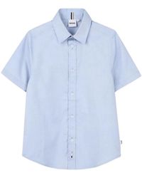 BOSS - Camicia A Maniche Corte - Lyst