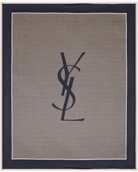 Saint Laurent - Silk Pareo Stripes - Lyst