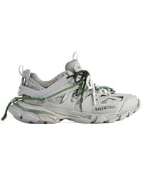 Balenciaga - Track Trail Laces Panelled Low-Top Sneakers - Lyst