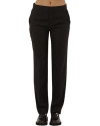 Twinset - Wool Blend Tailored Trousers - Lyst