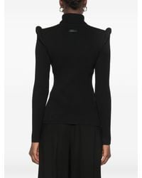 Elisabetta Franchi - Viscose Polyester Polyamide Sweater - Lyst