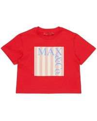 MAX&Co. - Max&Co. T-Shirt With Logo - Lyst