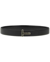 Tom Ford - Logo Buckle Reversible Belt - Lyst