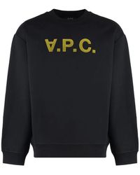 A.P.C. - Standard Grand Vpc Oversize Sweatshirt Cotton Sweatshirts - Lyst